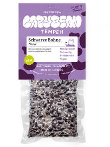 Schwarze Bohne Tempeh