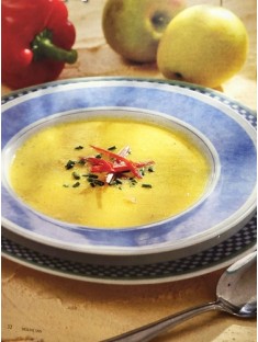 Scharfe Apfelsuppe