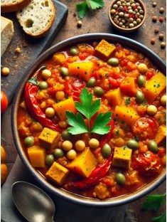 Kürbis-Soja-Chilli